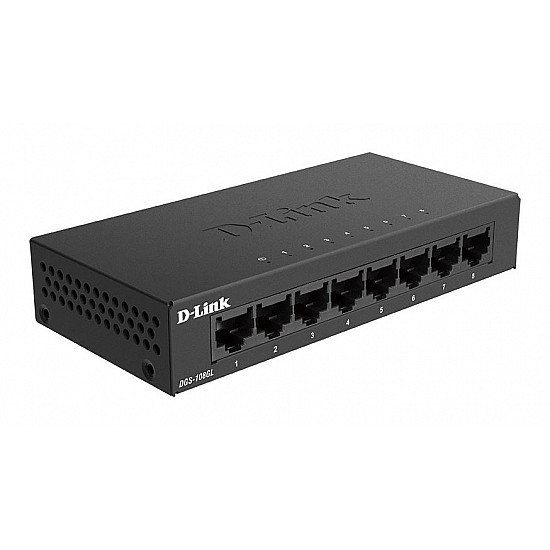 D-Link Switch Unmanaged DGS-108GL, E