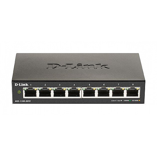 D LINK DGS-1100-08V2 8port Smart Managed switch