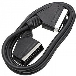 FAST ASIA Kabl Scart M, M 1.5m crni