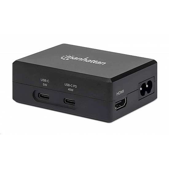 MH Portable USB-C Desk Docking Station w,  PD Charging 130554