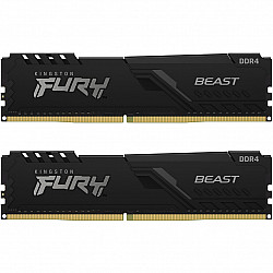 KINGSTON 16GB DDR4 2666MHz (2x8) Fury Beast KF426C16BBK2, 16