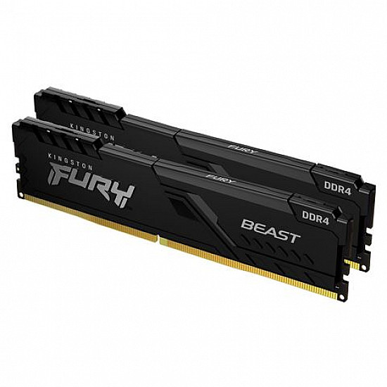 Kingston MEM DDR4.32GB 3200MHz (2x16) FURY Beast KF432C16BBK2, 32