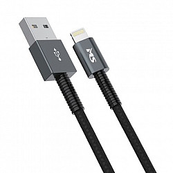 MS KABL USB-A 2.0 ->LIGHTNING, 1m, MS, crni