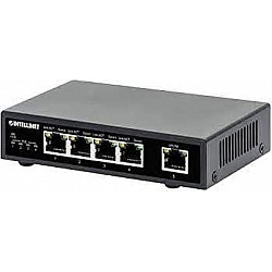 Intellinet Switch 5-Port Neupravljiv Gigabit Ethernet PoE+