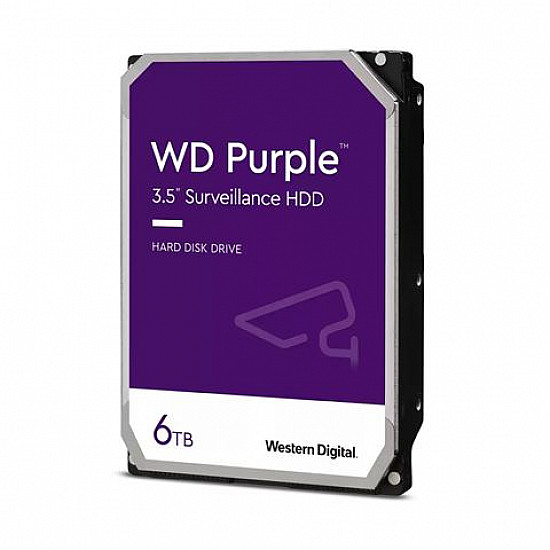 WD 3,5"  SATA 6TB Purple WD64PURZ