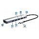 Manhattan USB-C PD 6-in-1 4K Multiport Hub