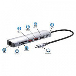 Manhattan USB-C PD 7-in-1 4K Multiport Hub