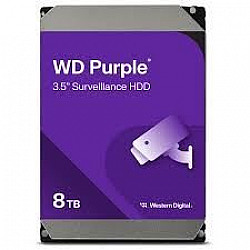 WD HDD INT 8TB Purple™ Surveillance 3,5"  SATA WD85PURZ