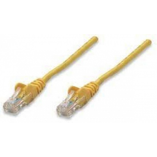 Intellinet kabl Patch, Cat6 certified, 0,5m, U, UTP, žuti