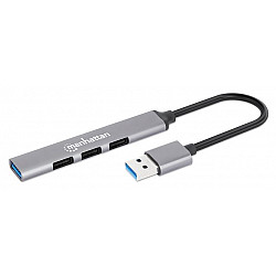 Manhattan 4-Port USB 3.0 ,  2.0 Combo Hub