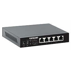 Intellinet 5-Port 2.5G Ethernet 55W PoE+ Switch, 561921