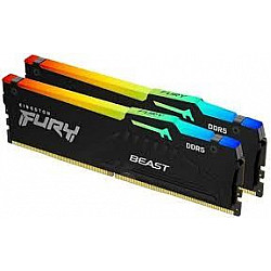 Kingston DDR5 32GB (2x16) 6000MHz FURY Beast RGB