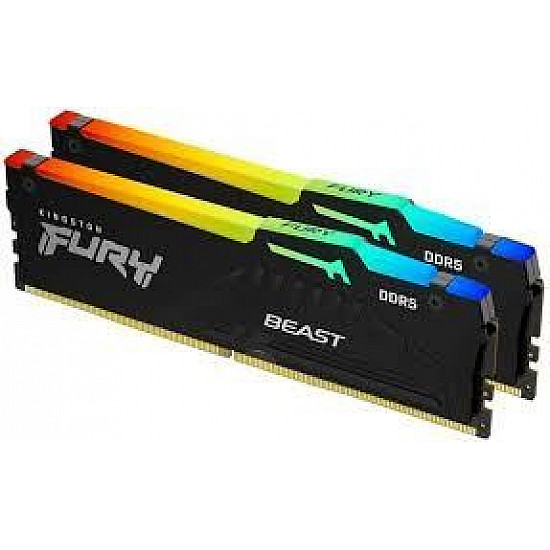 Kingston DDR5 32GB (2x16) 6000MHz FURY Beast RGB