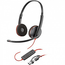 HP Poly 3325 USB-C +3.5mm Plug+USB-C, A Adapter 8X222AA