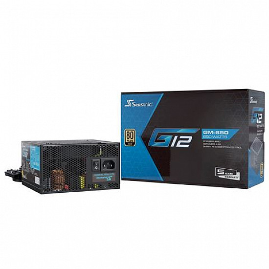 Seasonic NAPAJANJE G12 GM-Series 650W, 80+Gold Seasonic NAPAJANJE G12 GM-Series 650W, 80+Gold