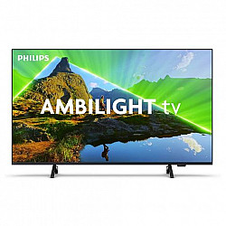 PHILIPS LED TV 75PUS8319, 12, 4K, TITAN, AMBILIGHT, CRNI