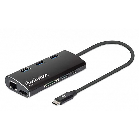 MANHATTAN USB-C to HDMI multi-port dock w, PD
