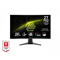 MSI monitor 27 MAG 27C6X VA FHD 250Hz DP, 2xHDMI Zakrivljen