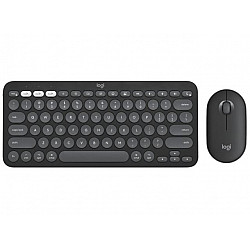 LOGITECH TAST + MIŠ Pebble 2 Combo Graphite US