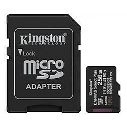 Kingston MEM SD MICRO 256GB Canvas Select Plus + Adapter SDCS3, 256GB