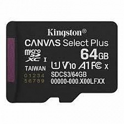 Kingston MEM SD MICRO 64GB Canvas Select Plus SDCS3, 64GBSP
