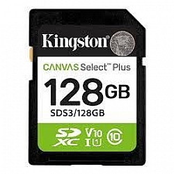 Kingston MEM SD 128GB Canvas Select Plus SDS3, 128GB