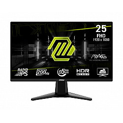 MSI monitor 25 MAG 255F E20 IPS FHD 0,5m 200Hz 2xHDMI, DP