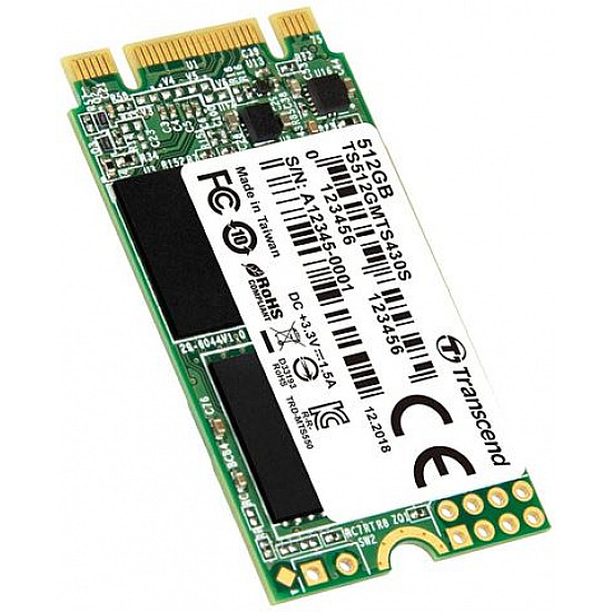 Transcend SSD 512GB TS MTS430S Series SATA M.2 2242