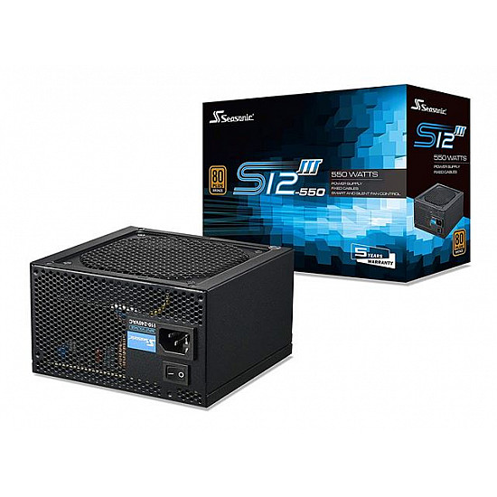 Seasonic S12III Bronze 550W (SSR-550GB3) Seasonic S12III Bronze 550W (SSR-550GB3)
