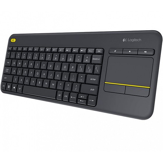 LOGITECH Bežična tastatura K400 PLUS WIRELESS TOUCH (Crna)
