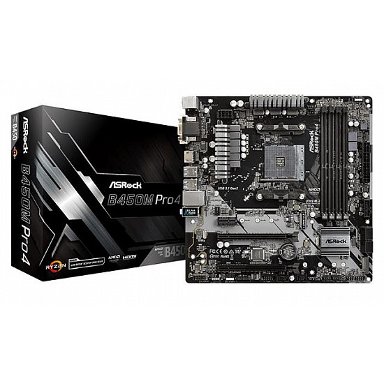 ASROCK B450M PRO4