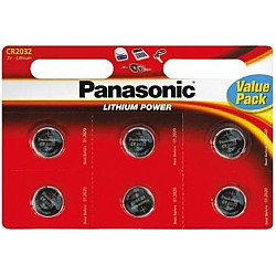 Panasonic baterije Litijum CR-2032 L, 6bp