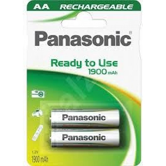 PANASONIC baterije HHR-3MVE, 2BC -2× AA punjive 1900 mAh