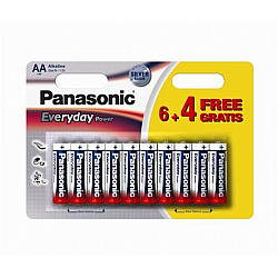 PANASONIC baterije LR6EPS, 10BW-AA 10 kom 6+4F Alkalne Ever