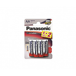 PANASONIC baterije LR6EPS, 6BP -AA 6kom, Alkaline Everyday power