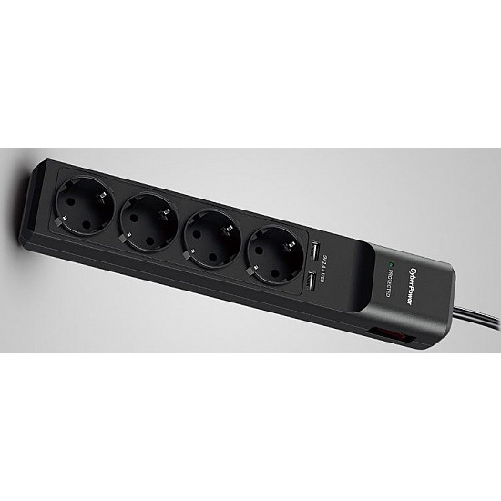 CyberPower prenaponska zaštita, P0420SUD0, 4x šuko