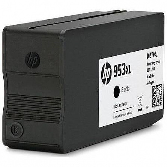 HP 953XL High Yield Black Original Ink Cartridge L0S70AE