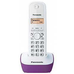 PANASONIC telefon KX-TG1611FXF belo-ljubičasti