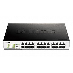 D LINK Switch 24-Port Gigabit Unmanaged Desktop DGS-1024D, E