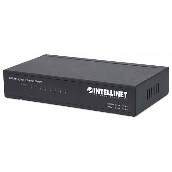 Intellinet 8-Port Gigabit Ethernet Switch