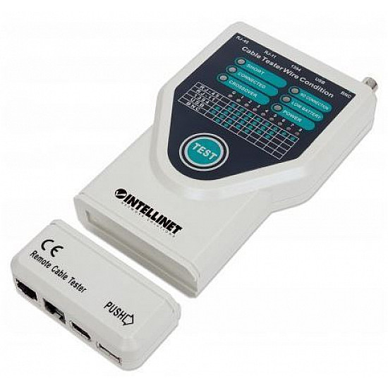 Intellinet 5 u 1 alat za testiranje kablova, LAN, USB, FireWire Intellinet 5 u 1 alat za testiranje kablova, LAN, USB, FireWire