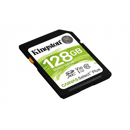 KINGSTON SDXC 128GB Class 10 U3, 100MB, s-85MB, s, SDS2, 128GB