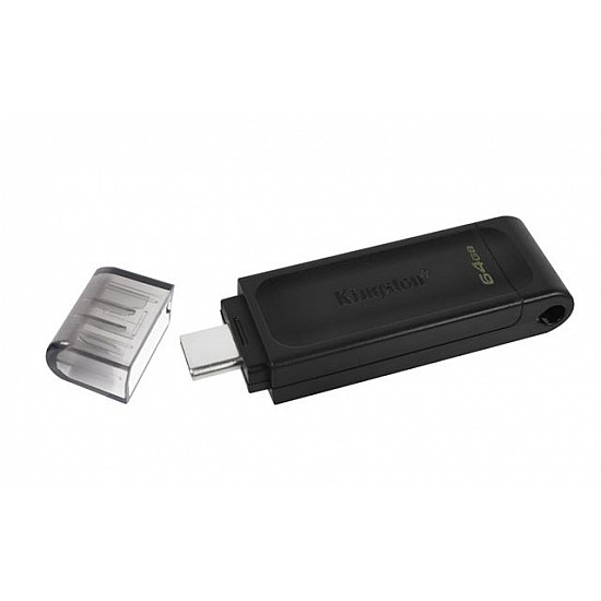 KINGSTON 64GB DT 70 USB-C 3.2 DT70, 64GB crni