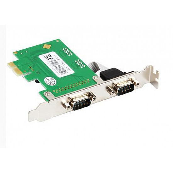 Kontroler PCIe 2X Serial port (RS232,DB-9)*