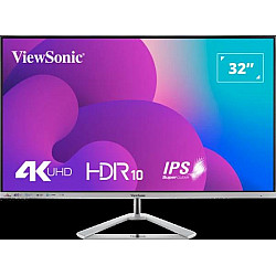 Viewsonic monitor 32 VX3276-4K-MHD 3840x2160, UHD 4K, VA, 60Hz, 4ms, 2x HDMI, DP, Mini DP, HDR10, Zvučnici