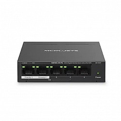 Mercusys Switch 10, 100, 1000 5-port Mercusys MS105GP, 4-Port PoE+