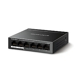 Mercusys svič 10, 100 6-port MS106LP, 4-Port PoE+