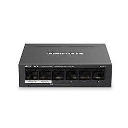 Mercusys svič 10, 100 6-port MS106LP, 4-Port PoE+