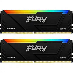 Kingston memorija DDR4 32GB 3200MHz Fury Beast RGB  KF432C16BB12AK2, 32
