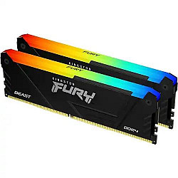 Kingston memorija DDR4 32GB 3200MHz Fury Beast RGB  KF432C16BB12AK2, 32